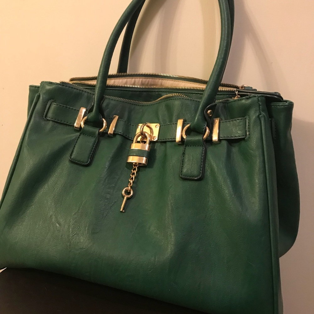 Gorgeous Dark Green Aldo Bag